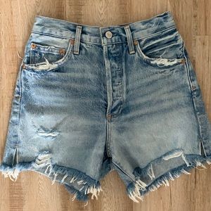 Agolde Dee High Rise Short - Ricochet - Size 24